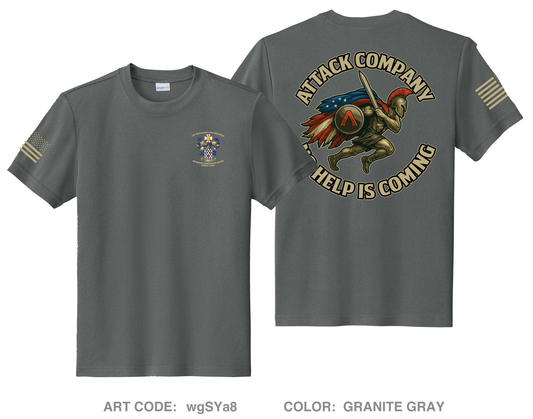 ATTACK COMPANY Hi-Tech Performance Unisex SS Tee - wgSYa8