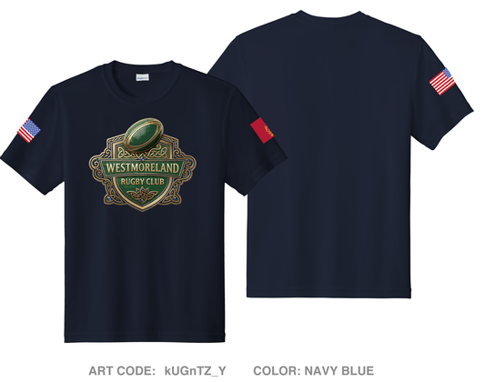 Westmoreland Rugby Club Hi-Tech Performance Unisex Youth SS Tee - kUGnTZ