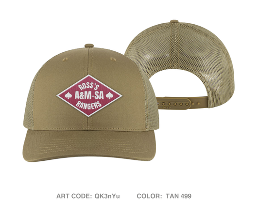 Ross Rangers Fundraising Collection Embroidered Snapback Trucker Cap - QK3nYu