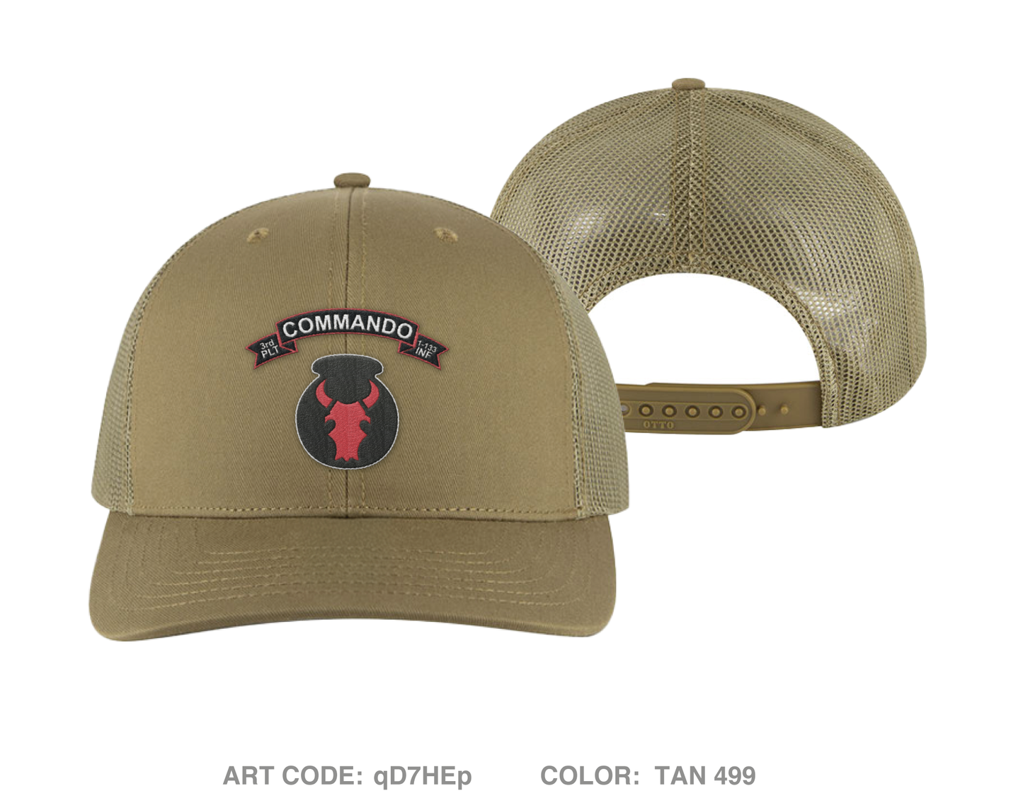 1-133 CCO Embroidered Snapback Trucker Cap - qD7HEp