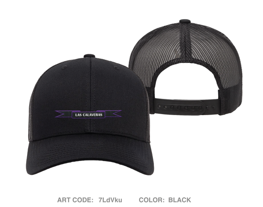 D Co 98th CA BN (SO) (A) Embroidered Snapback Trucker Cap - 7LdVku