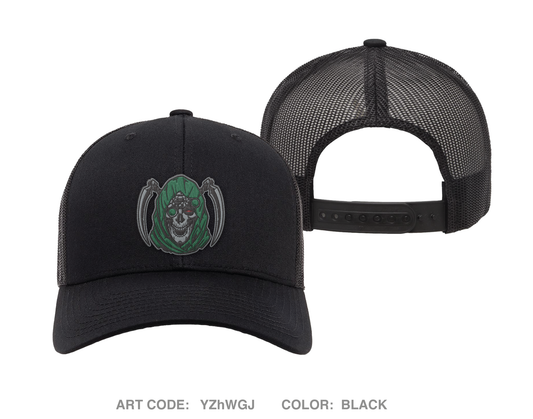 WPNs,1st PLT, Attack 2-502IN Embroidered Snapback Trucker Cap - YZhWGJ