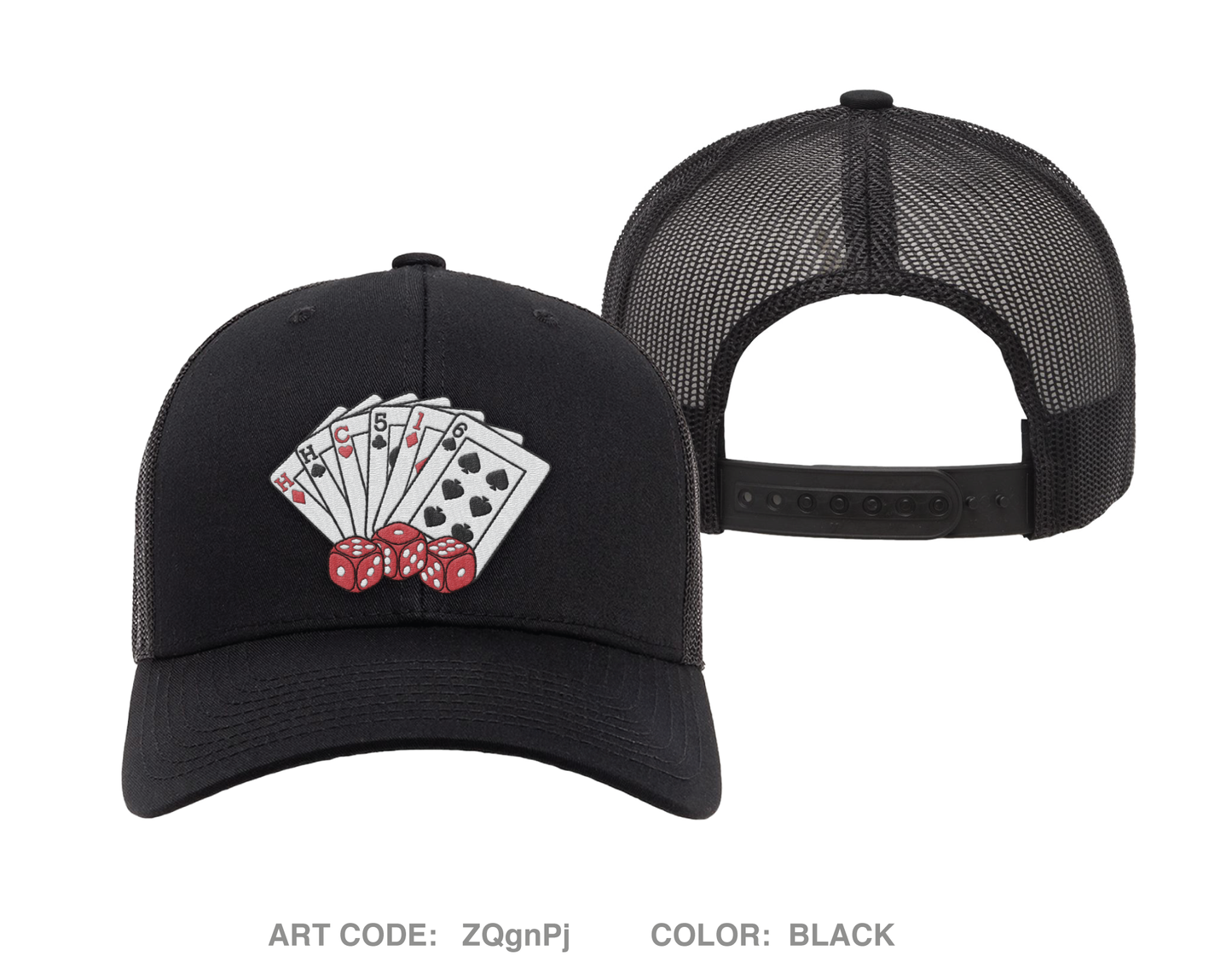 HHC, 516th Theater Signal Brigade Embroidered Snapback Trucker Cap - ZQgnPj