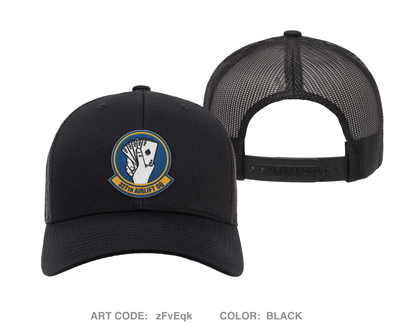 327th Airlift Squadron Embroidered Snapback Trucker Cap
