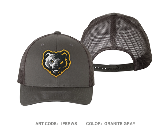 Arctic Warriors Fundraising Collection Embroidered Snapback Trucker Cap - tFERWS