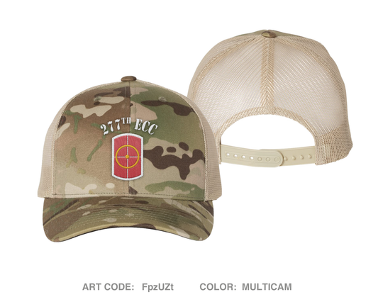 277th ECC Main Fundraising Collection Embroidered Snapback Trucker Cap - FpzUZt