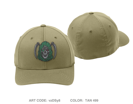 WPNs,1st PLT, Attack 2-502IN Embroidered Snapback Trucker Cap - vzDSy8