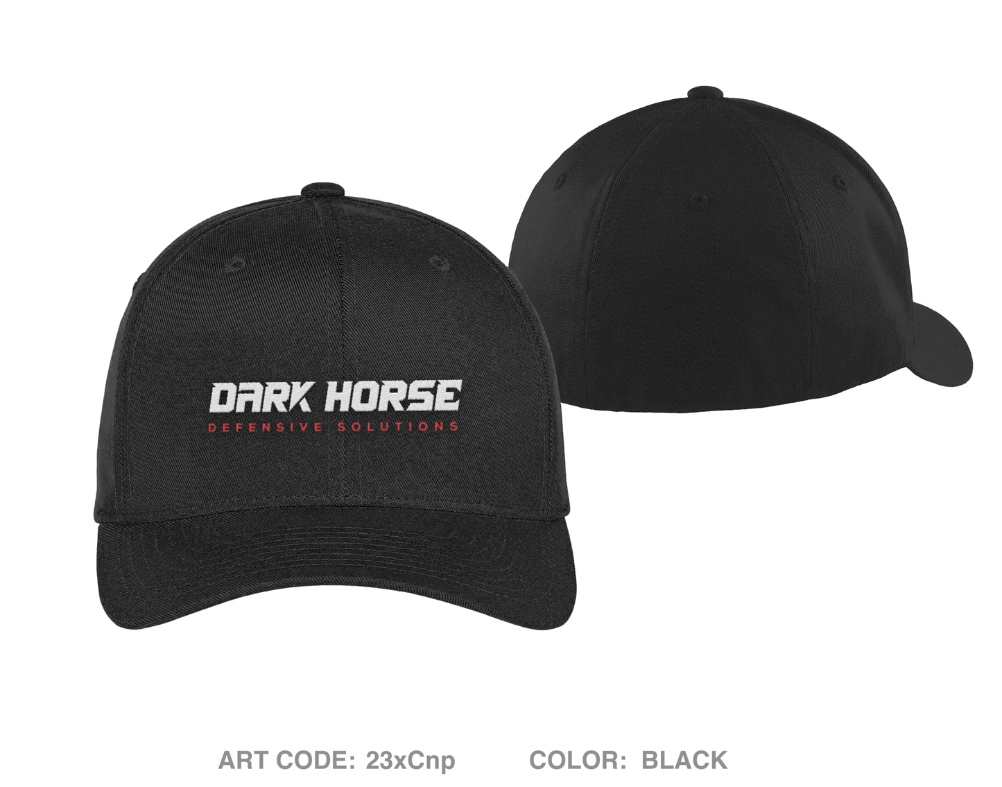 Dark Horse Defensive Solutions Embroidered Flexfit Cap - 23xCnp