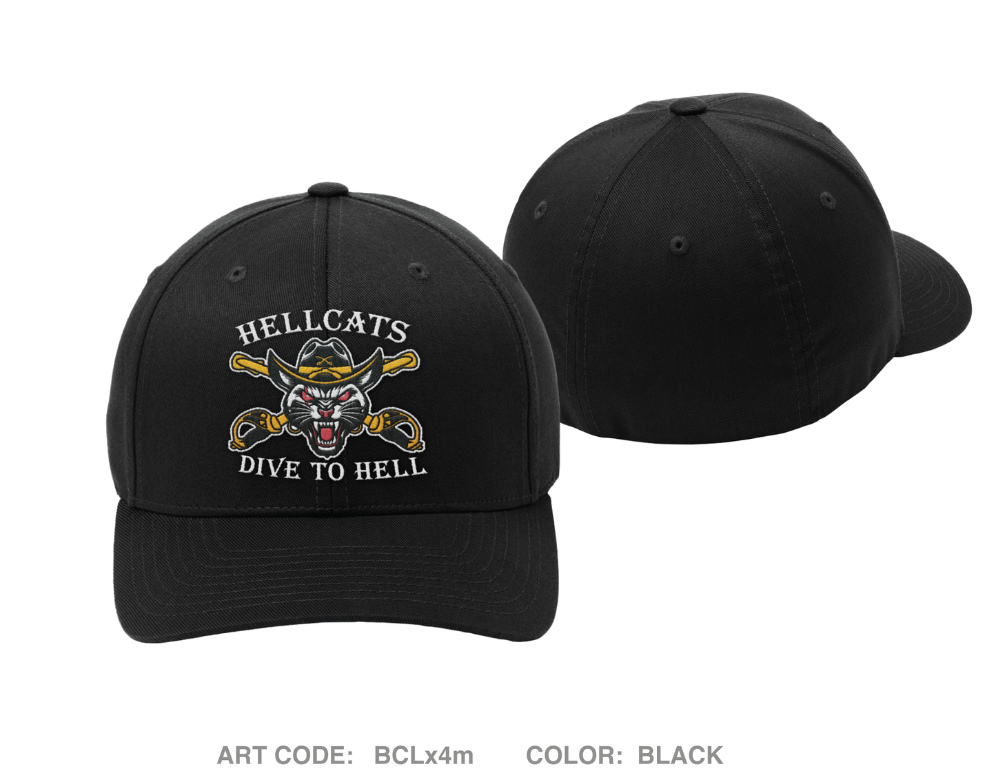 HHT/1-113 CAV Fundraising Collection Embroidered Flexfit Cap - BCLx4m
