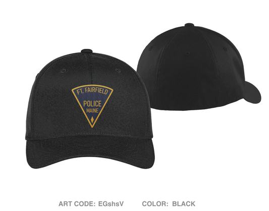Fort Fairfield Police Embroidered Flexfit Cap - ATkXby (Copy)