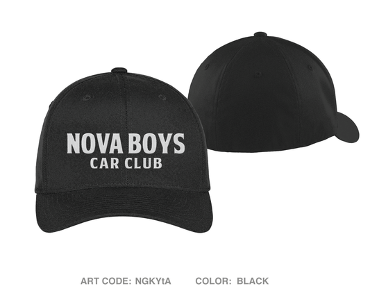The Nova Boys Embroidered Flexfit Cap - NGKYtA