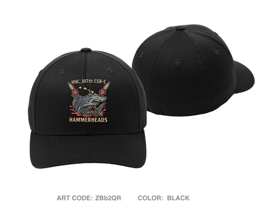 HHC, 307th Signal Battalion Embroidered Flexfit Cap - ZBb2QR