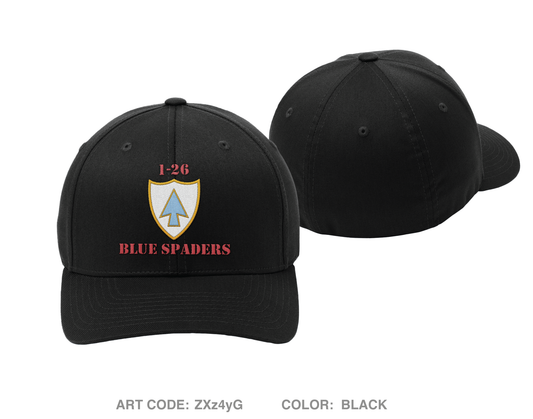 1 - 26 hhc 2nd but 101st airborne div Embroidered Flexfit Cap - ZXz4yG