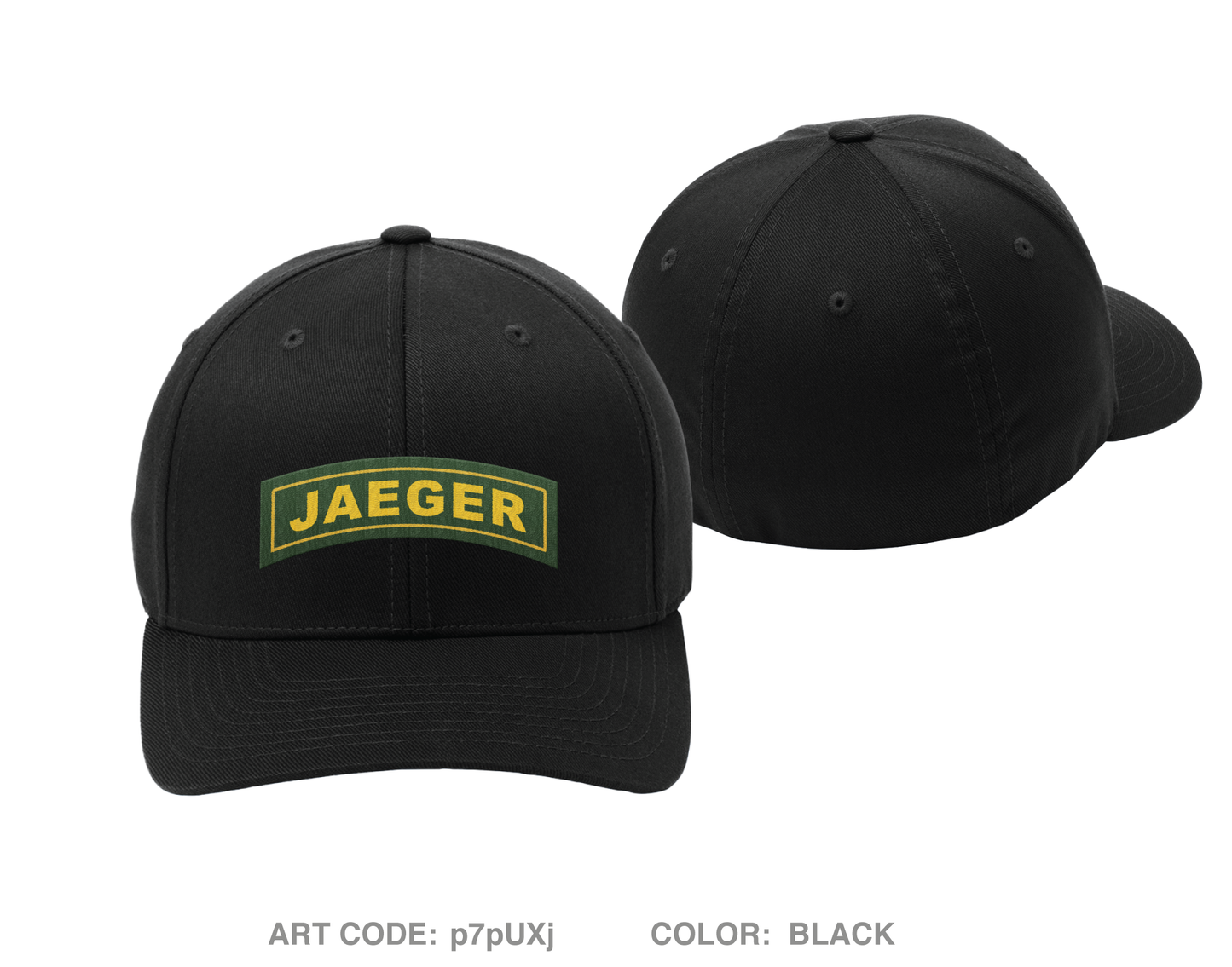 3rd Plt Bull Troop Embroidered Flexfit Cap - p7pUXj