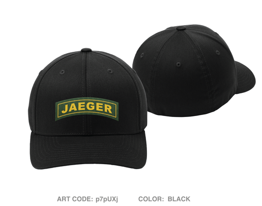 3rd Plt Bull Troop Embroidered Flexfit Cap - p7pUXj