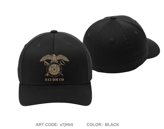 842 QM CO Embroidered Flexfit Cap - x7jHh5