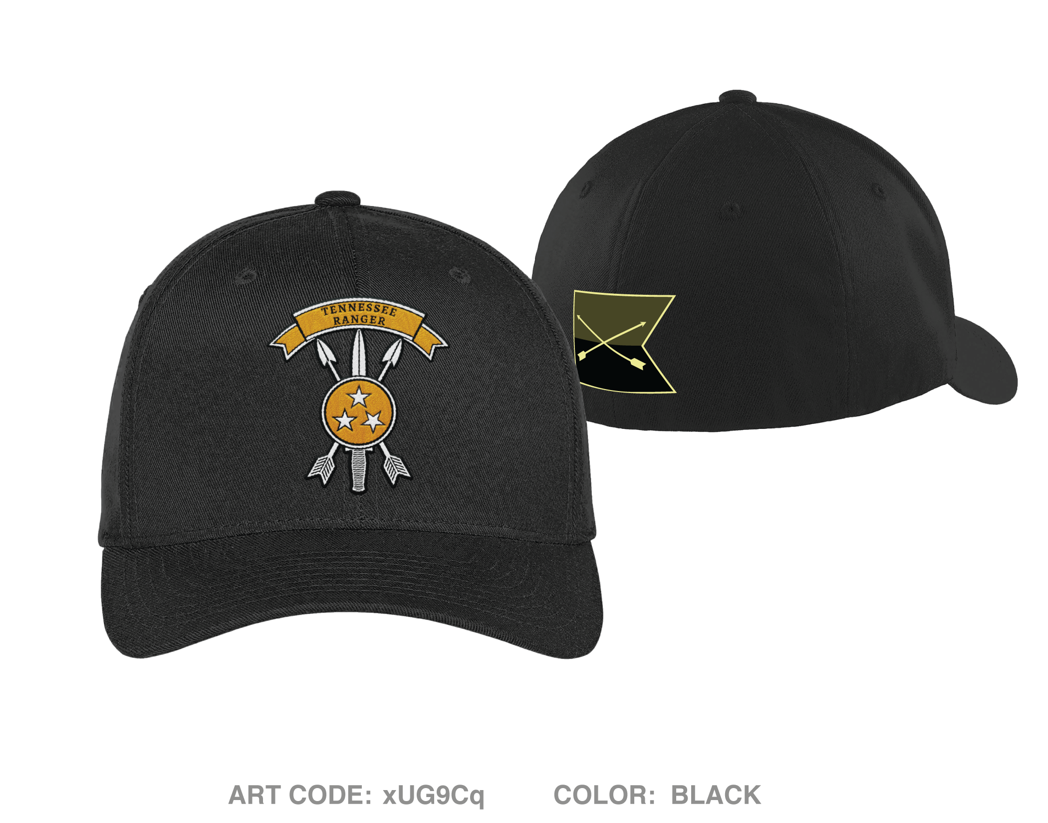 Military Order of Tennessee Rangers Embroidered Flexfit Cap - xUG9Cq ...