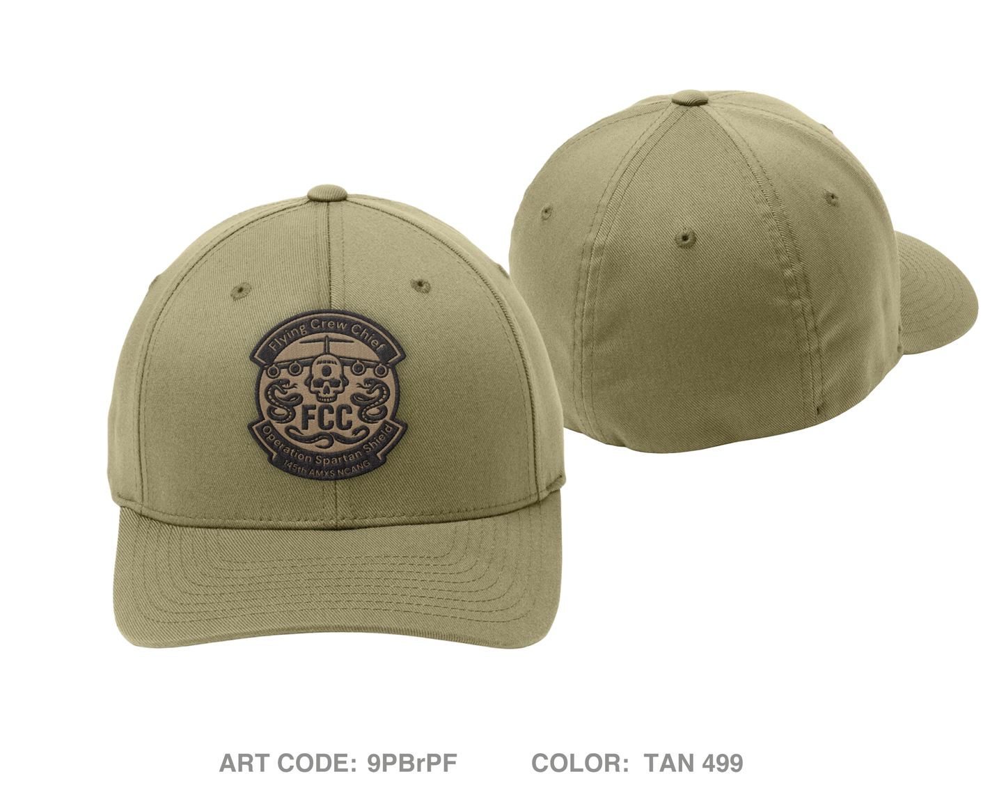 145th AMXS Fundraising Collection Embroidered Flexfit Cap - 9PBrPF