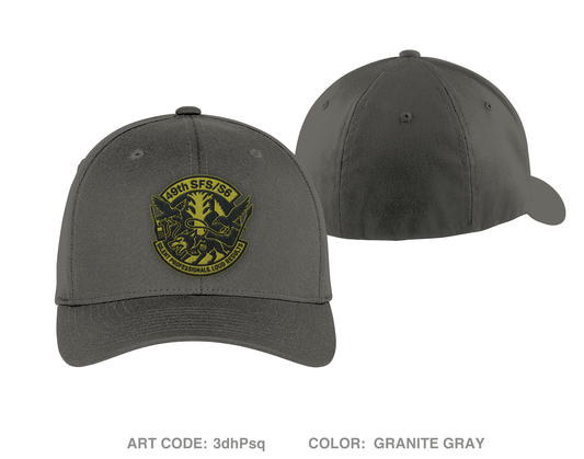 49th SFS Embroidered Flexfit Cap - 3dhPsq