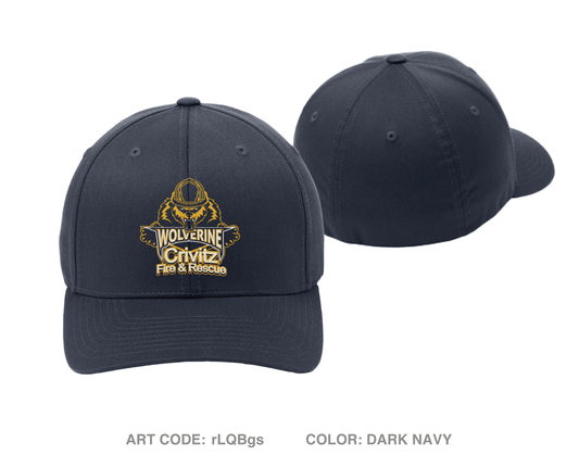 Crivitz fire and rescue Embroidered Flexfit Cap - rLQBgs