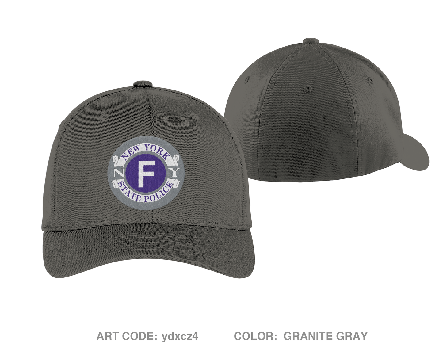 NYSP troop F communications Embroidered Flexfit Cap - ydxcz4