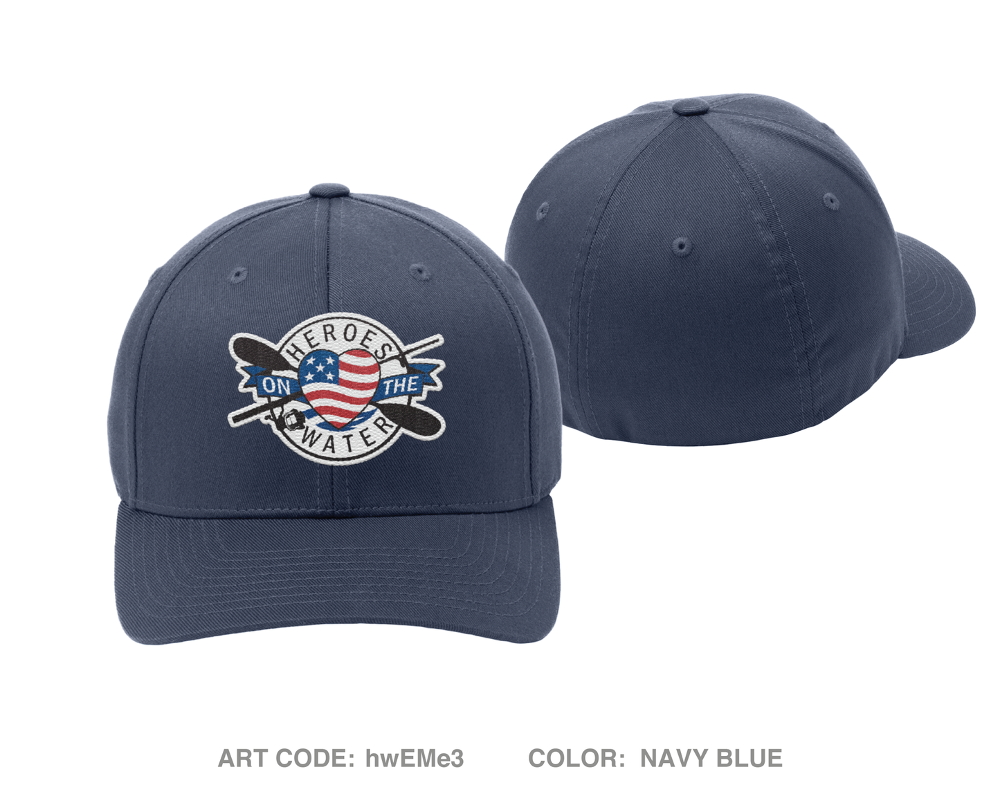 Heroes on the Water National Embroidered Flexfit Cap