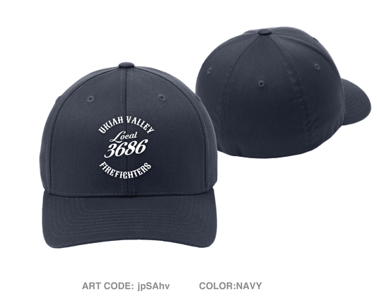 Ukiah Local 3686 Embroidered Flexfit Cap - jpSAhv