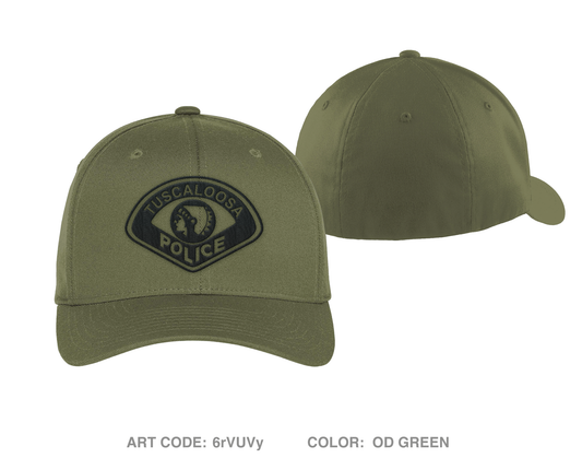 Tuscaloosa Police K-9 unit Embroidered Flexfit Cap - 6rVUVy