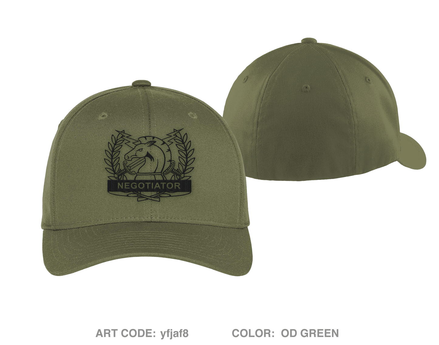 Crisis Negotiation Team Embroidered Flexfit Cap - yfjaf8