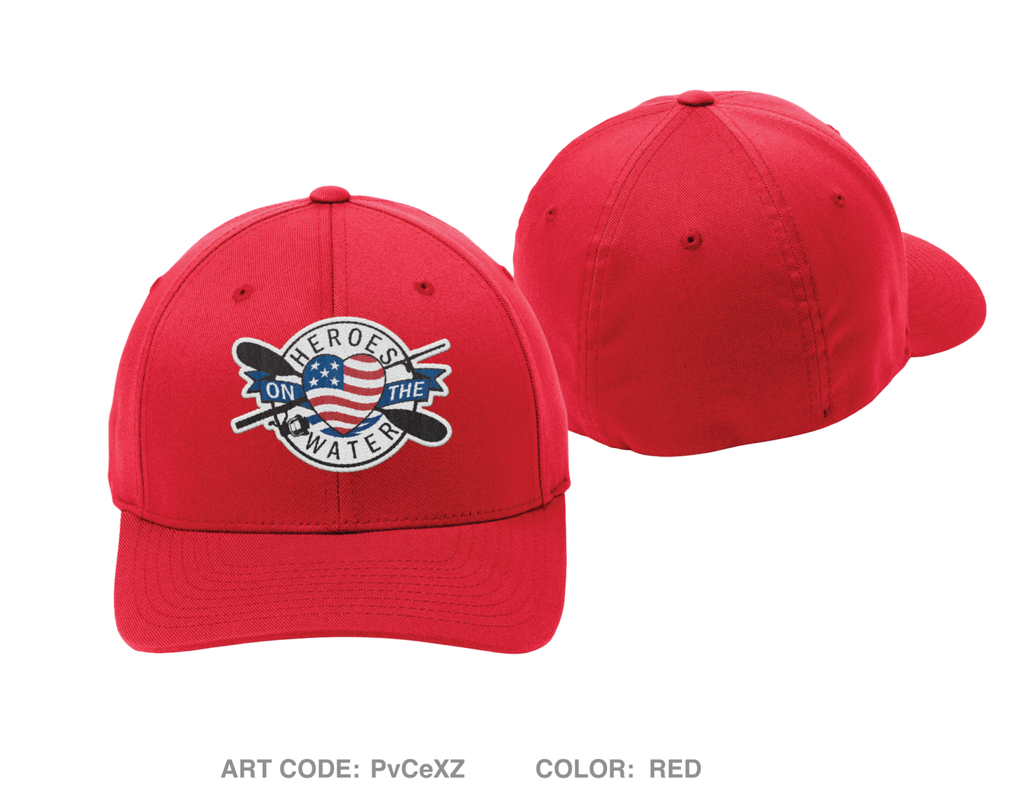 Heroes on the Water National Embroidered Flexfit Cap