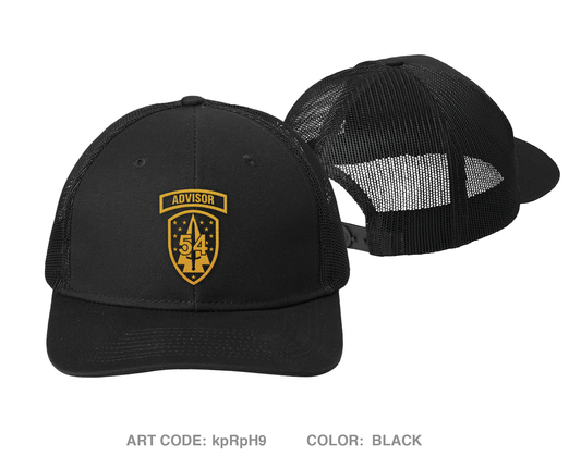 5th BN, 54th SFAB Embroidered Snapback Trucker Cap - kpRpH9