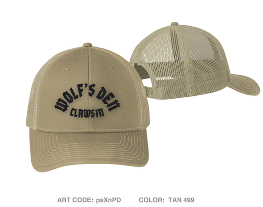 1 PLT, B Co, 307AEB Embroidered Snapback Trucker Cap - paXnPD
