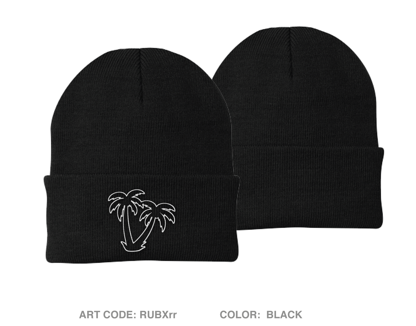 Arrow Co. 2nd BN 3rd SFAB Embroidered Knit Beanie - RUBXrr