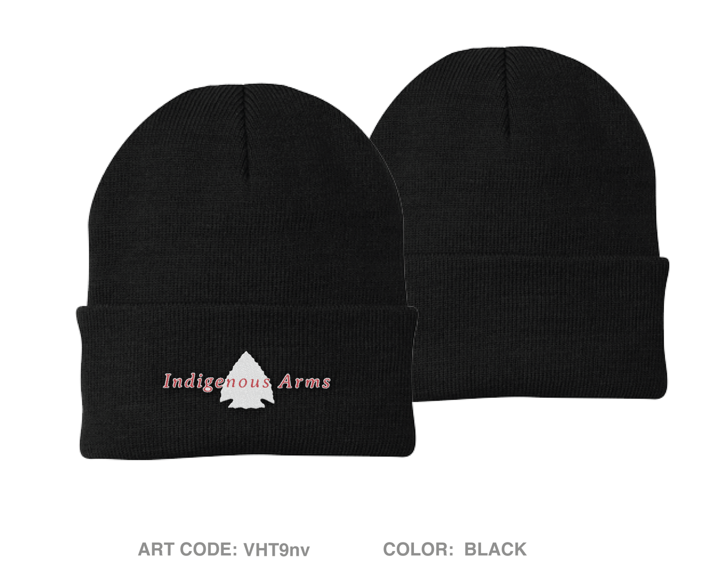Indigenous Arms 1680 Training Embroidered Knit Beanie - VHT9nv