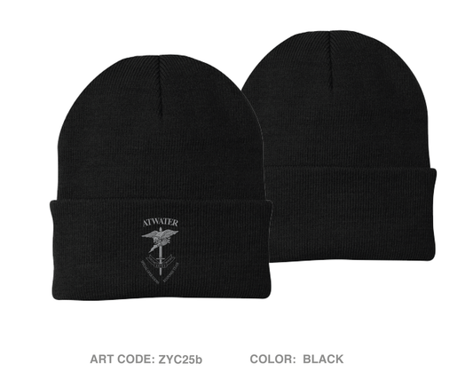 Atwater SORT Embroidered Knit Beanie - ZYC25b