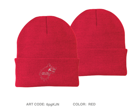 Convict Section Embroidered Knit Beanie - 6pgKJN