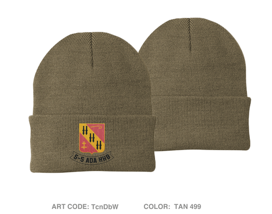 5-5 ADA MEDICS Embroidered Knit Beanie - TcnDbW