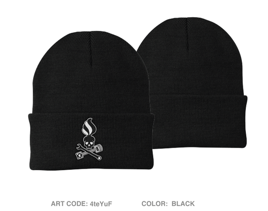 Ice FSC, 1-32 IN BN, 1 BCT, 10 MTN DIV Embroidered Knit Beanie - 4teYuF