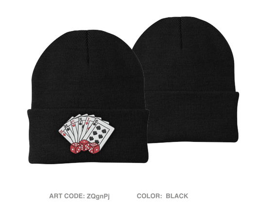 HHC, 516th Theater Signal Brigade Embroidered Knit Beanie - ZQgnPj