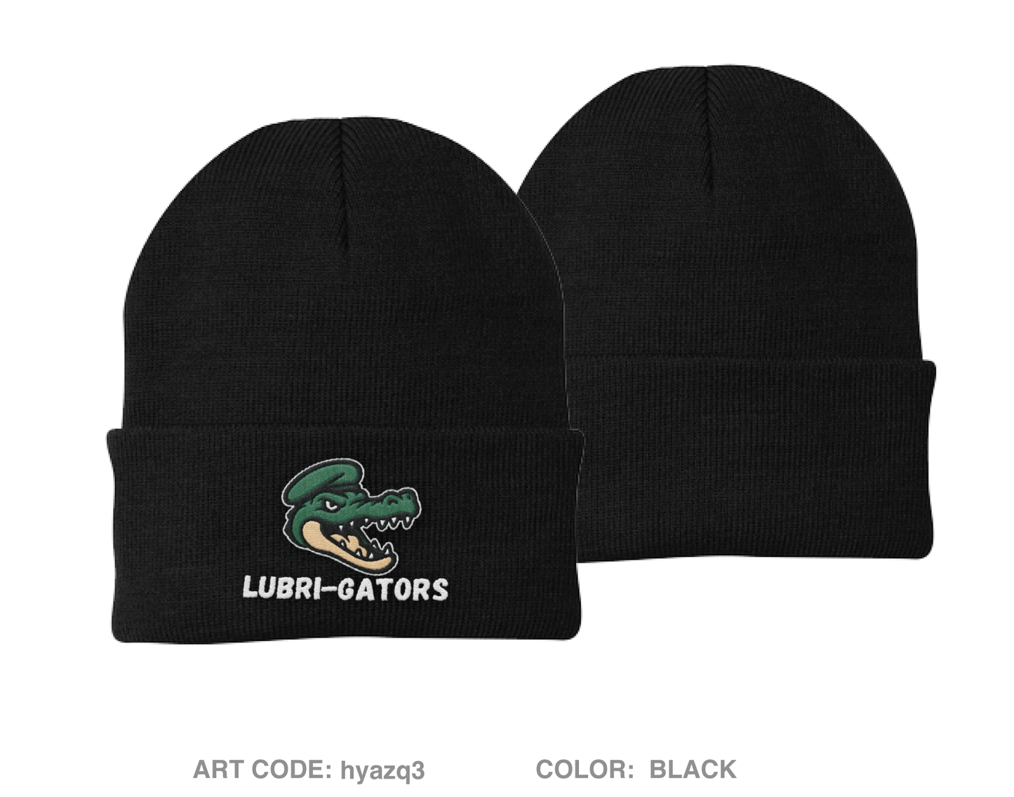 15th Military Intelligence Battalion Embroidered Knit Beanie - hyazq3