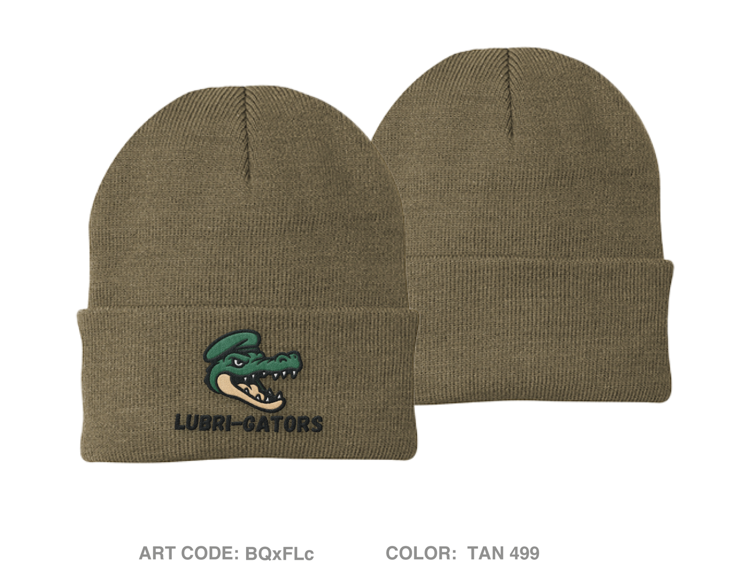 15th Military Intelligence Battalion Embroidered Knit Beanie - BQxFLc