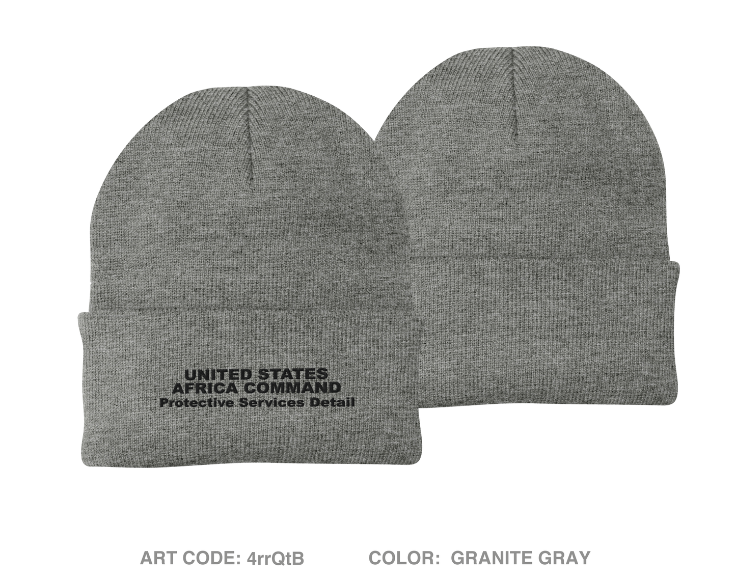 AFRICOM-PSD Embroidered Knit Beanie - 4rrQtB