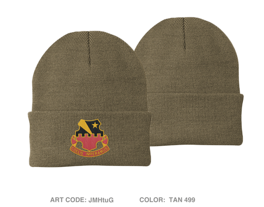 HQ Platoon Embroidered Knit Beanie - JMHtuG