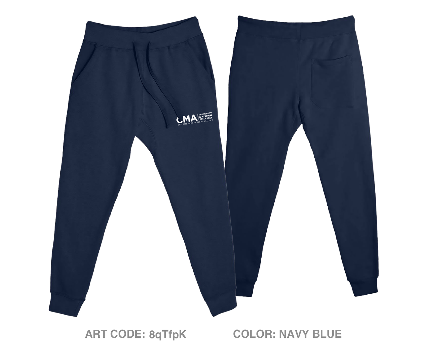 Continuity & Mission Assurance  Comfort Unisex Joggers - 8qTfpK
