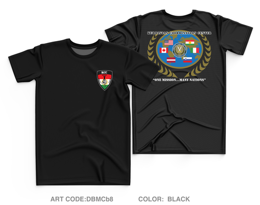 Kurdish Coordination Center, Military Advisor Group-North, CJTF-OIR Core Men's SS Performance Tee - DBMCb8