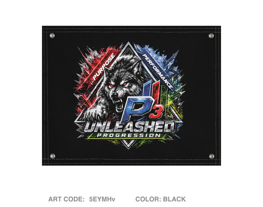 P3 Unleashed Banner Flag - 5EYMHv