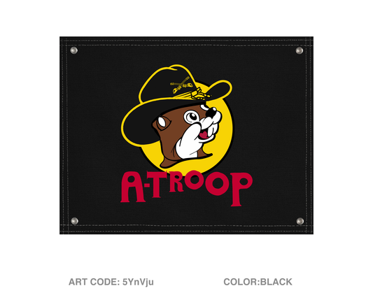 A Troop 1|124th Cavalry Reg Banner Flag - 5YnVju