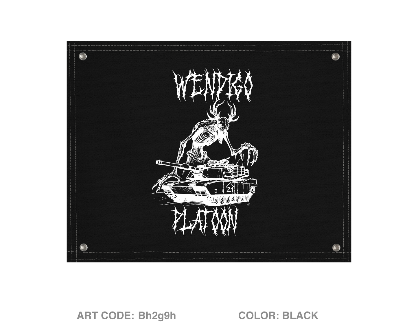 1st Platoon Banner Flag - Bh2g9h