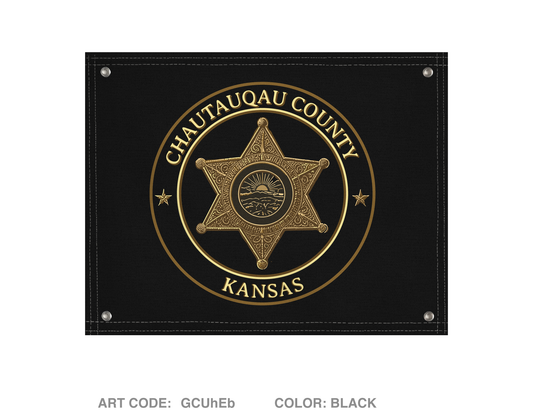 Chautauqau County Sheriffs Office/ Sedan PD Banner Flag - GCUhEb