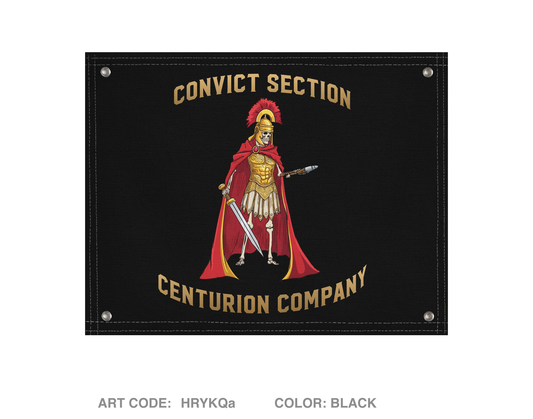 Convict Section Banner Flag - HRYKQa